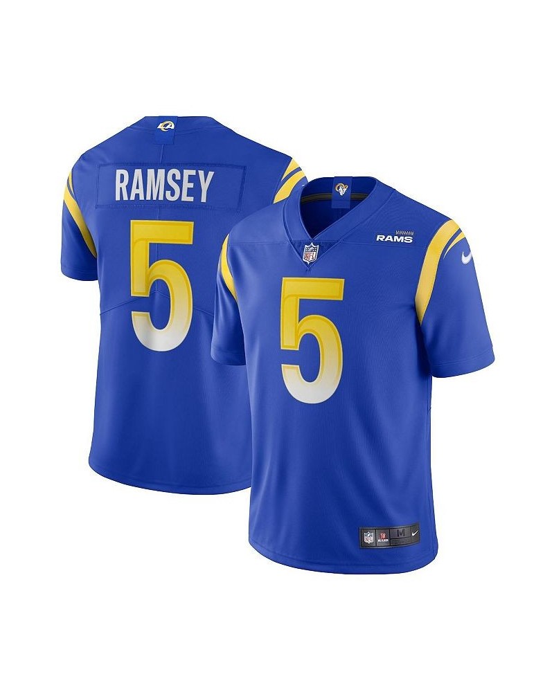 Men's Jalen Ramsey Royal Los Angeles Rams Team Vapor Limited Jersey $66.30 Jersey