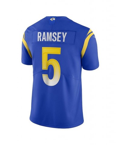 Men's Jalen Ramsey Royal Los Angeles Rams Team Vapor Limited Jersey $66.30 Jersey