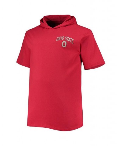 Men's Scarlet Ohio State Buckeyes Big and Tall Team Hoodie T-shirt $28.99 T-Shirts