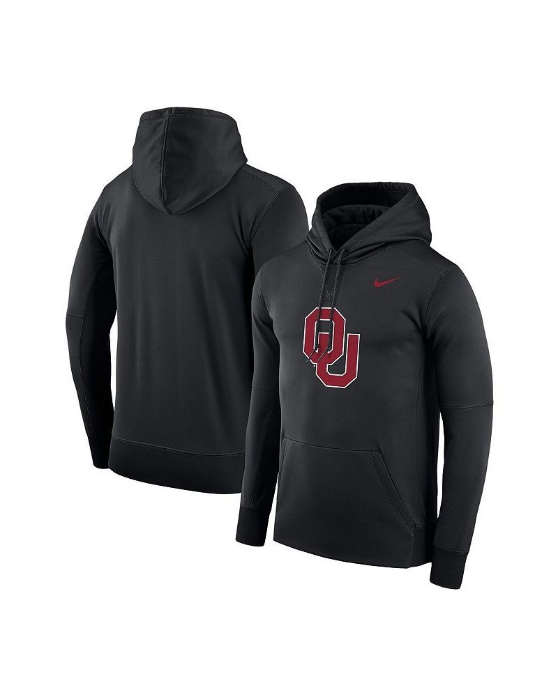 Men's Black Oklahoma Sooners Performance Pullover Hoodie $39.60 Sweatshirt