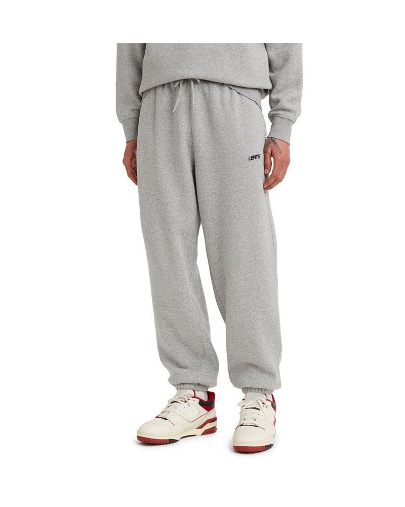 Men's Relaxed Fit Active Fleece Sweatpants Gray $25.30 Pants