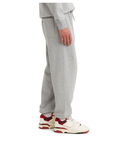 Men's Relaxed Fit Active Fleece Sweatpants Gray $25.30 Pants