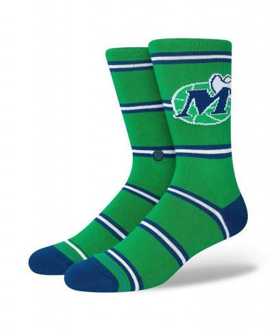 Men's Dallas Mavericks Hardwood Classics Stripes Crew Socks $12.50 Socks