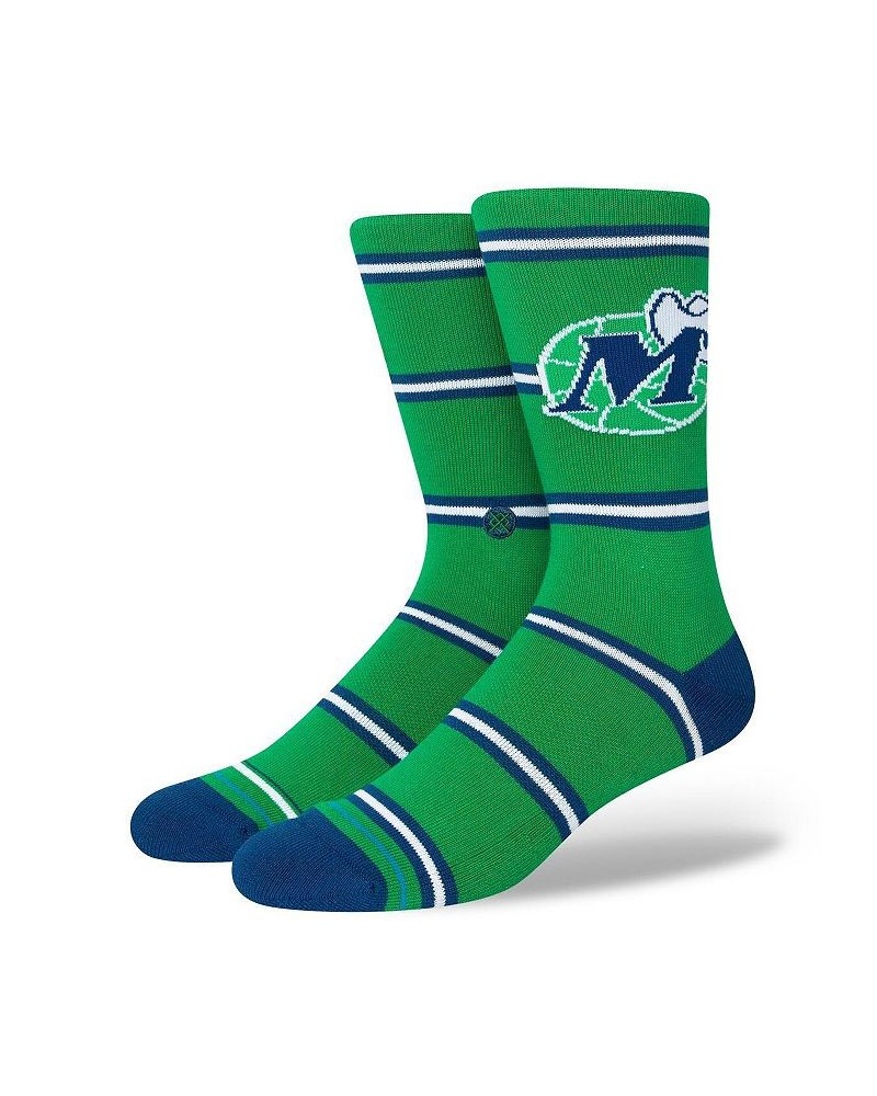 Men's Dallas Mavericks Hardwood Classics Stripes Crew Socks $12.50 Socks