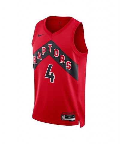 Men's and Women's Scottie Barnes Red Toronto Raptors 2022/23 Swingman Jersey - Icon Edition $45.00 Jersey