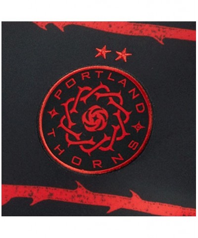 Men's Black Portland Thorns Fc 2021/22 Away Replica Jersey $36.08 Jersey