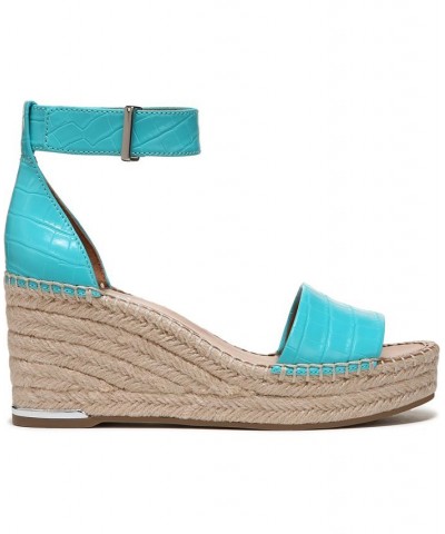 Clemens Espadrille Wedge Sandals PD07 $64.80 Shoes