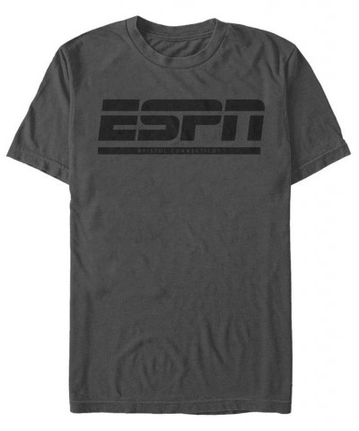 Men's ESPN Bristol Short Sleeve Crew T-shirt Gray $14.70 T-Shirts