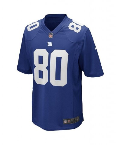 Men's Jeremy Shockey Royal New York Giants Game Retired Player Jersey $39.59 Jersey