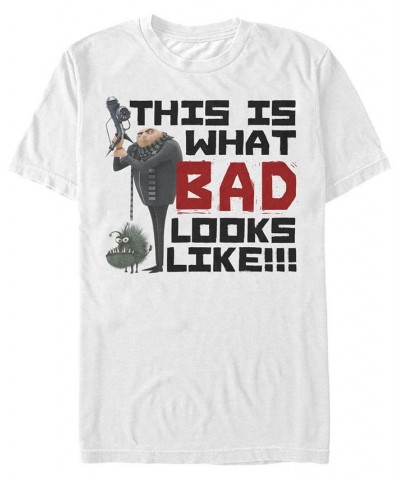 Minions Illumination Men's Despicable Me Gru Bad Looks Like This Short Sleeve T-Shirt $15.05 T-Shirts