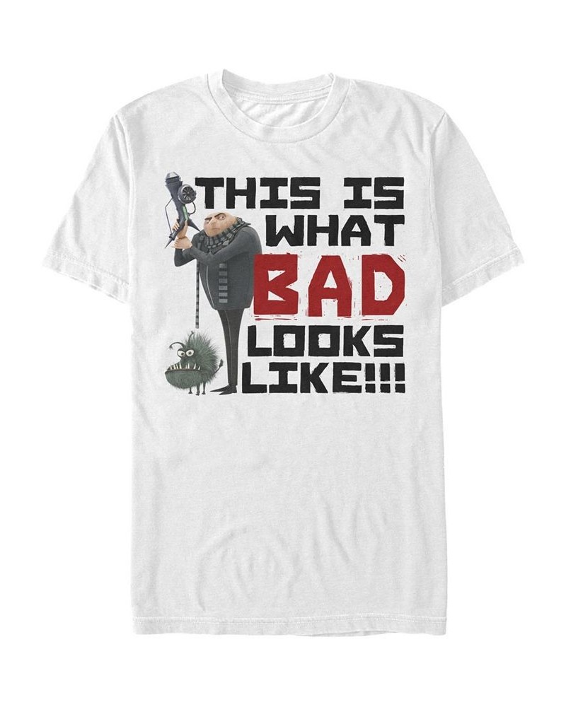 Minions Illumination Men's Despicable Me Gru Bad Looks Like This Short Sleeve T-Shirt $15.05 T-Shirts