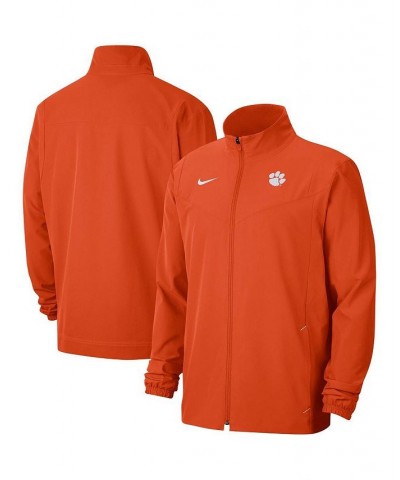 Men's Orange Clemson Tigers 2021 Sideline Full-Zip Jacket $39.26 Jackets