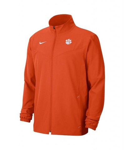 Men's Orange Clemson Tigers 2021 Sideline Full-Zip Jacket $39.26 Jackets