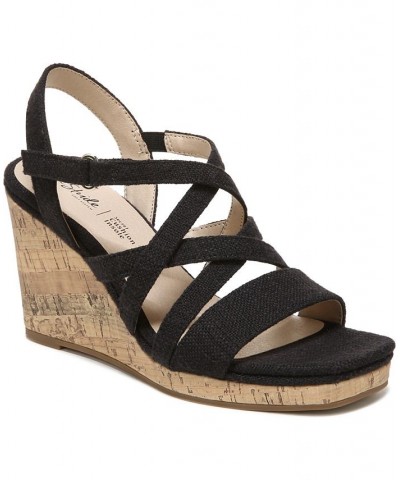 Indigo Strappy Sandals Black $48.00 Shoes