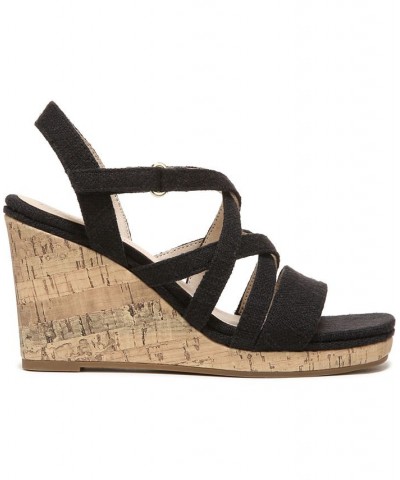 Indigo Strappy Sandals Black $48.00 Shoes