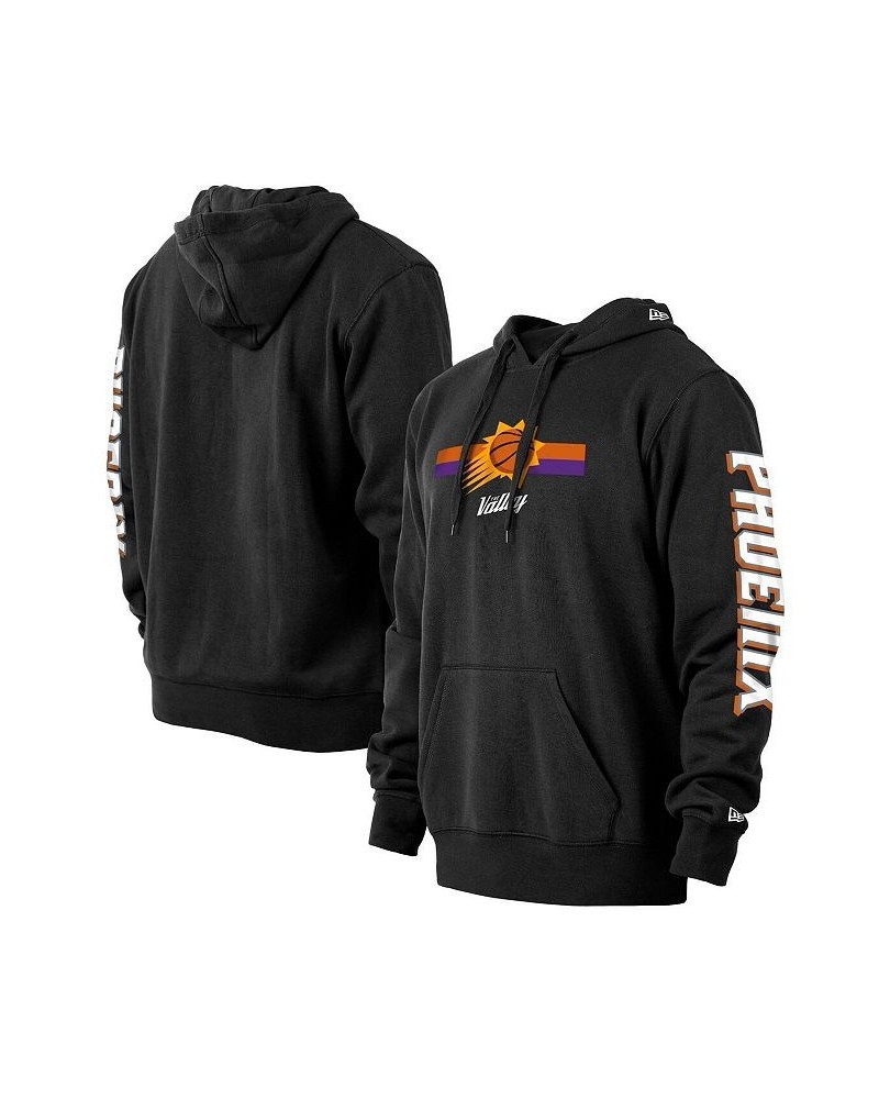 Men's Black Phoenix Suns 2021/22 City Edition Pullover Hoodie $32.85 Sweatshirt