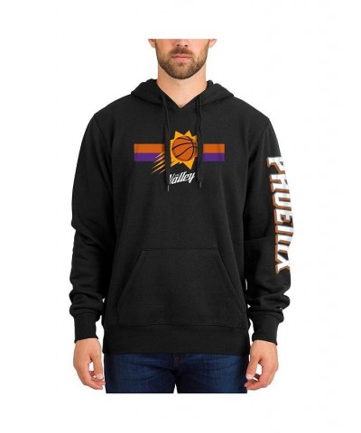 Men's Black Phoenix Suns 2021/22 City Edition Pullover Hoodie $32.85 Sweatshirt