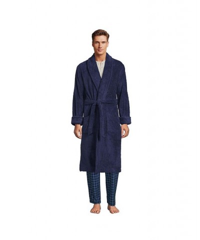 Men's Calf Length Turkish Terry Robe PD04 $56.38 Pajama