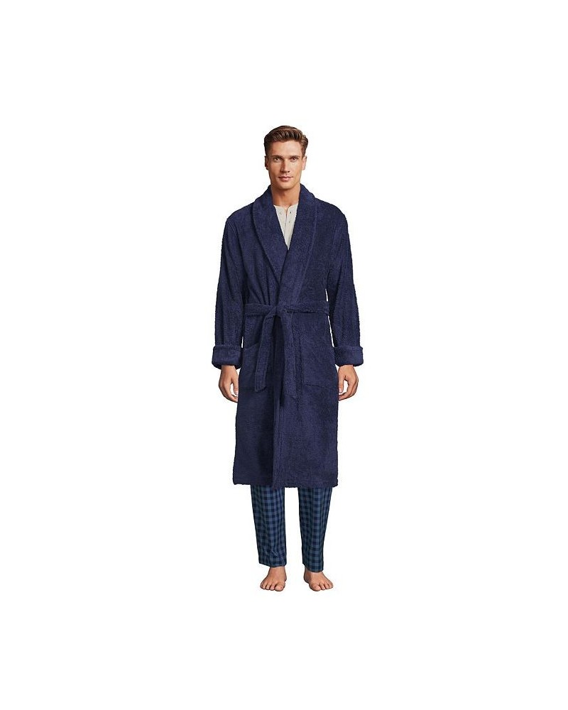 Men's Calf Length Turkish Terry Robe PD04 $56.38 Pajama