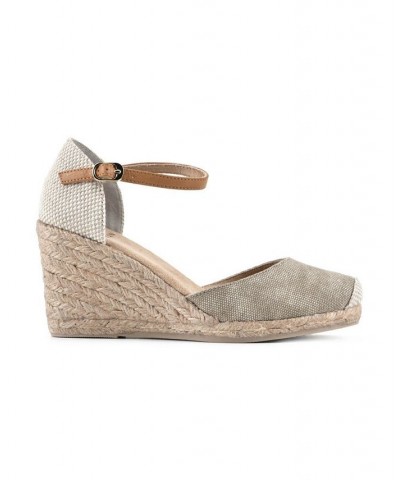 Women's Mamba Espadrille Wedges PD03 $46.28 Shoes