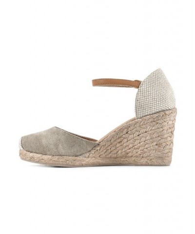 Women's Mamba Espadrille Wedges PD03 $46.28 Shoes