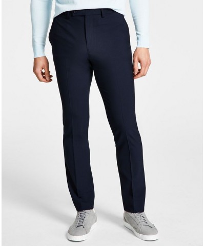 Men's Modern-Fit Stretch Suit Pants PD03 $26.00 Suits