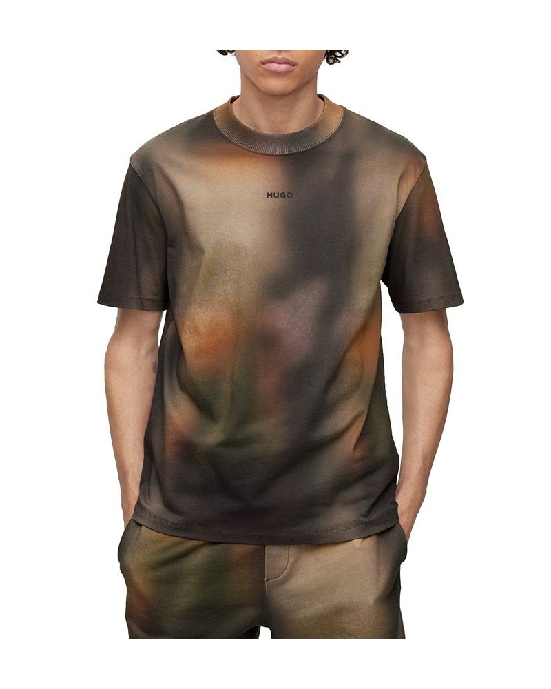 Men's Diobo Bleached Camouflage T-Shirt Multi $50.76 T-Shirts