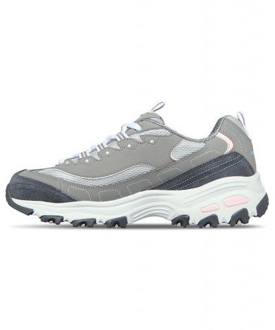 Women's D'Lites - New Journey Wide Width Walking Sneakers Gray $35.00 Shoes