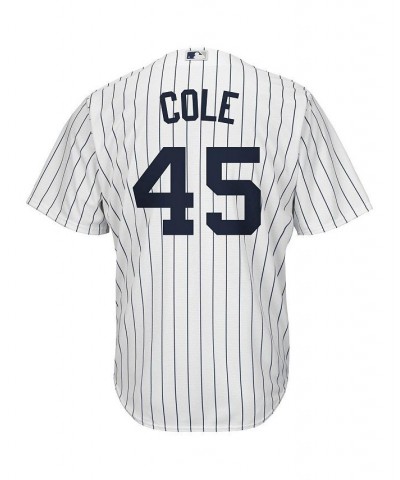 Men's Gerrit Cole White, Navy New York Yankees Big and Tall Replica Player Jersey $62.40 Jersey