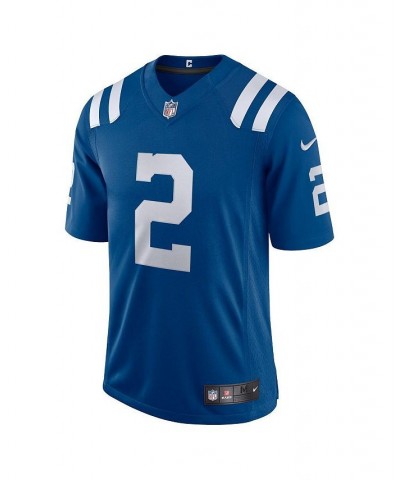 Men's Carson Wentz Royal Indianapolis Colts Vapor Limited Jersey $48.00 Jersey