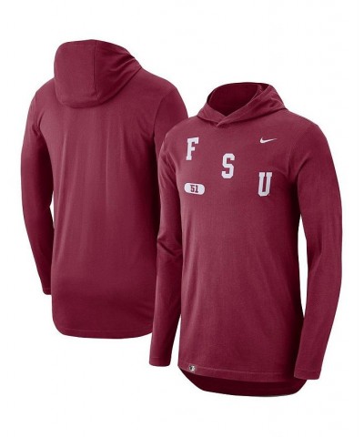 Men's Garnet Florida State Seminoles Team Performance Long Sleeve Hoodie T-shirt $34.09 T-Shirts