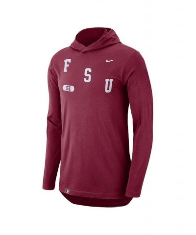 Men's Garnet Florida State Seminoles Team Performance Long Sleeve Hoodie T-shirt $34.09 T-Shirts