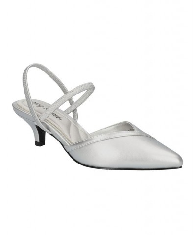 Women's Unna Pumps Silver $32.90 Shoes