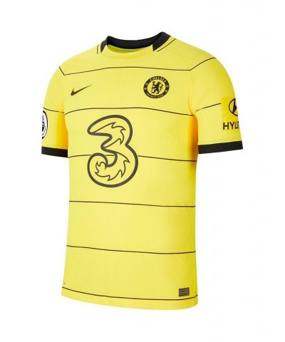 Men's Mason Mount Yellow Chelsea 2021/22 Away Vapor Match Player Jersey $68.80 Jersey