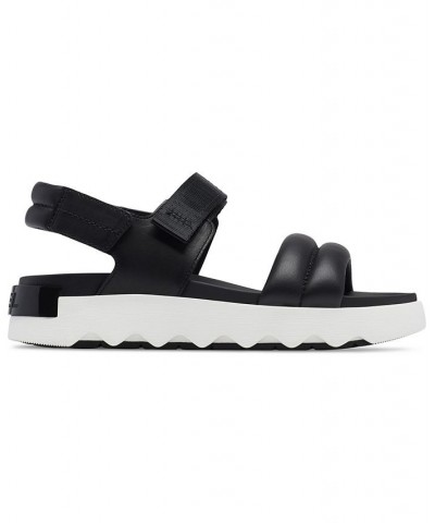 Women's Viibe Ankle-Strap Slingback Sport Sandals Black $52.65 Shoes