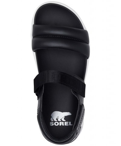 Women's Viibe Ankle-Strap Slingback Sport Sandals Black $52.65 Shoes