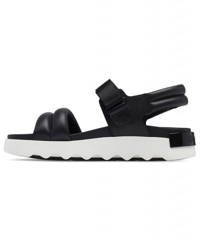 Women's Viibe Ankle-Strap Slingback Sport Sandals Black $52.65 Shoes