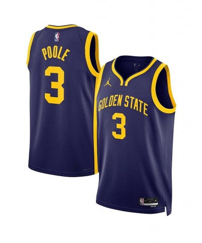 Men's Brand Jordan Poole Navy Golden State Warriors 2022/23 Statement Edition Swingman Jersey $50.70 Jersey