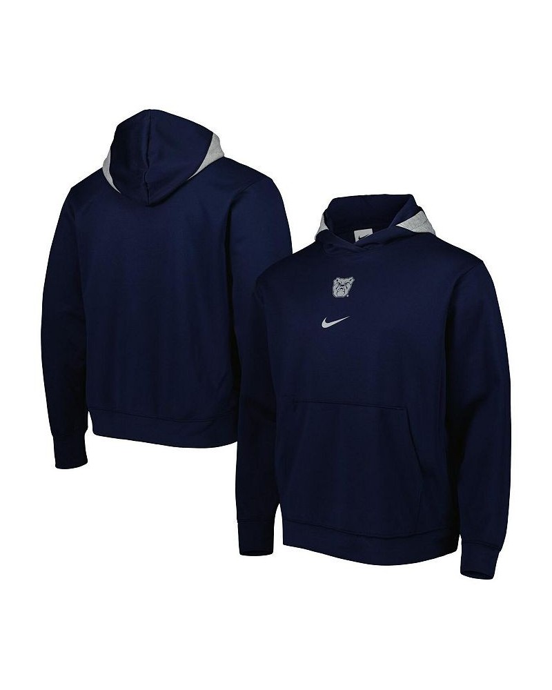 Men's Navy Butler Bulldogs Spotlight Performance Pullover Hoodie $34.85 Sweatshirt