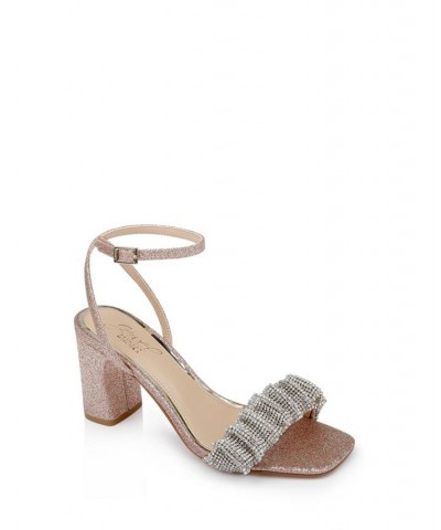 Women's Rita Evening Sandal Pink $64.07 Shoes