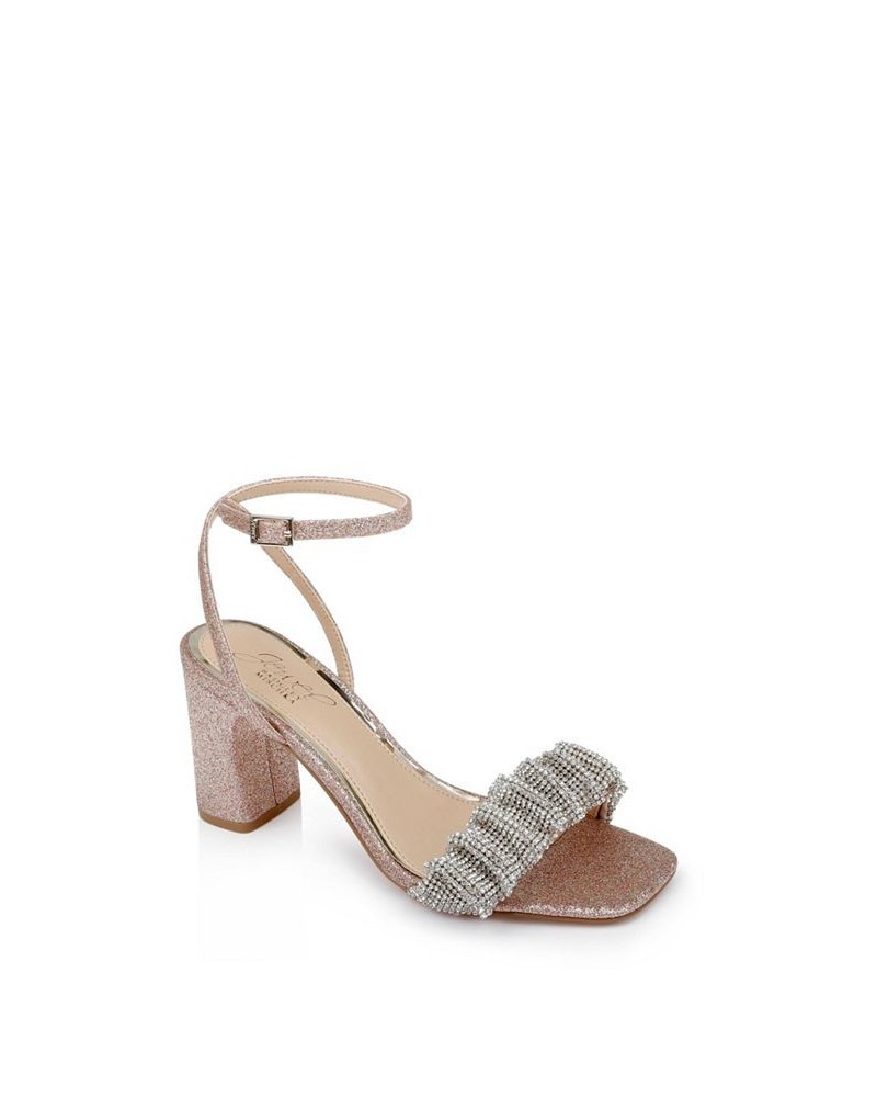 Women's Rita Evening Sandal Pink $64.07 Shoes