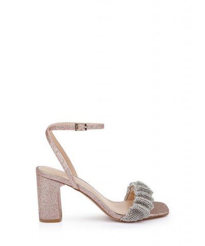 Women's Rita Evening Sandal Pink $64.07 Shoes