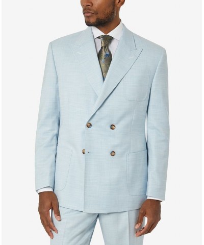 Men's Classic-Fit Light Blue Suit Blue $156.60 Suits