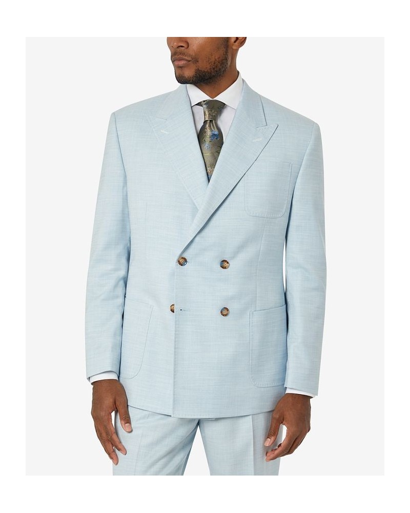 Men's Classic-Fit Light Blue Suit Blue $156.60 Suits