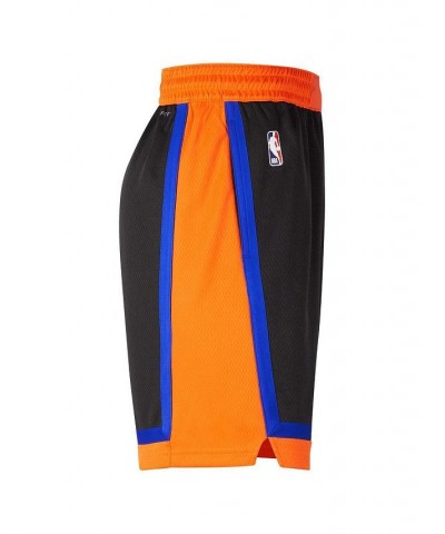 Men's Black New York Knicks 2022/23 City Edition Swingman Shorts $33.11 Shorts