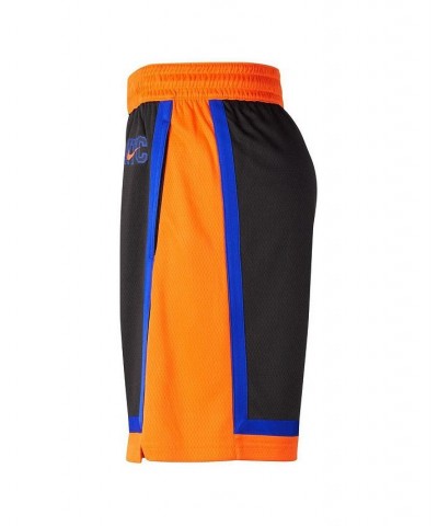 Men's Black New York Knicks 2022/23 City Edition Swingman Shorts $33.11 Shorts