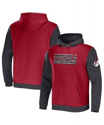 Men's NFL x Darius Rucker Collection by Cardinal, Charcoal Arizona Cardinals Colorblock Pullover Hoodie $31.05 Sweatshirt