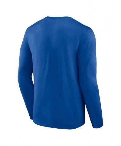 Men's Branded Royal New York Giants Advance to Victory Long Sleeve T-shirt $26.99 T-Shirts