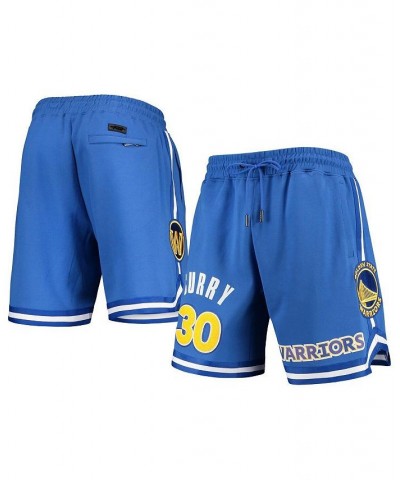 Men's Stephen Curry Royal Golden State Warriors Team Player Shorts $47.83 Shorts