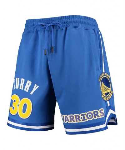 Men's Stephen Curry Royal Golden State Warriors Team Player Shorts $47.83 Shorts